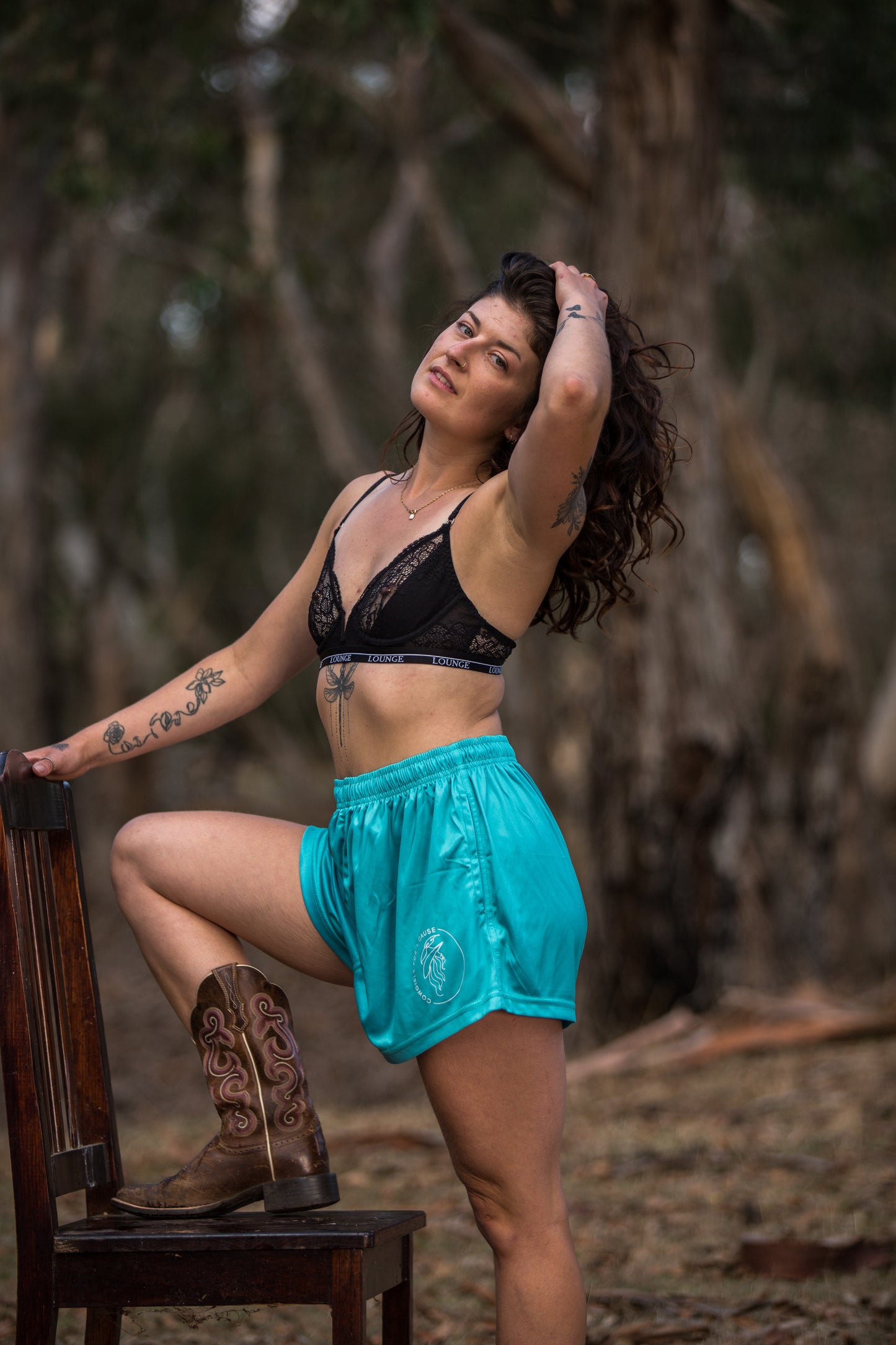 Turquoise Shorts